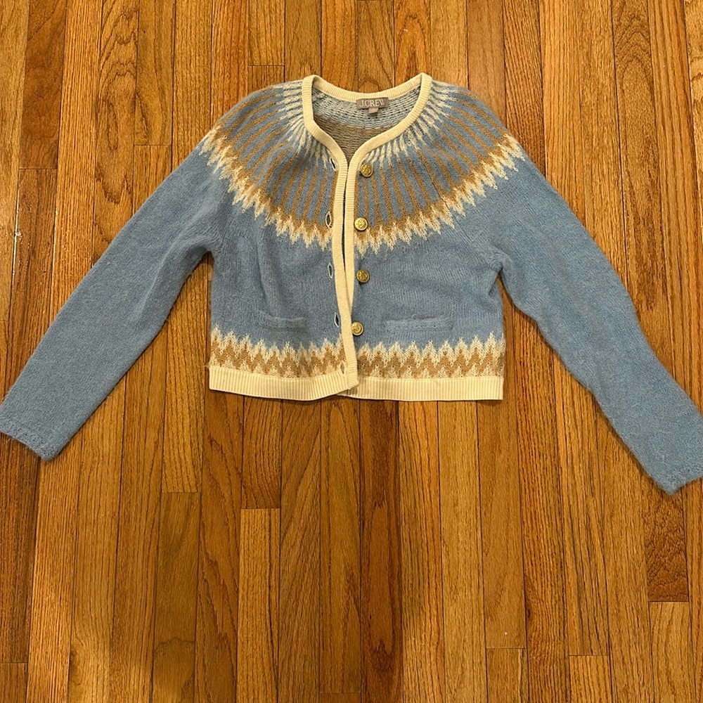 J. Crew Fair Isle Cardigan
